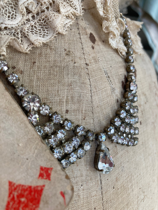 Vintage paste necklace number 3.