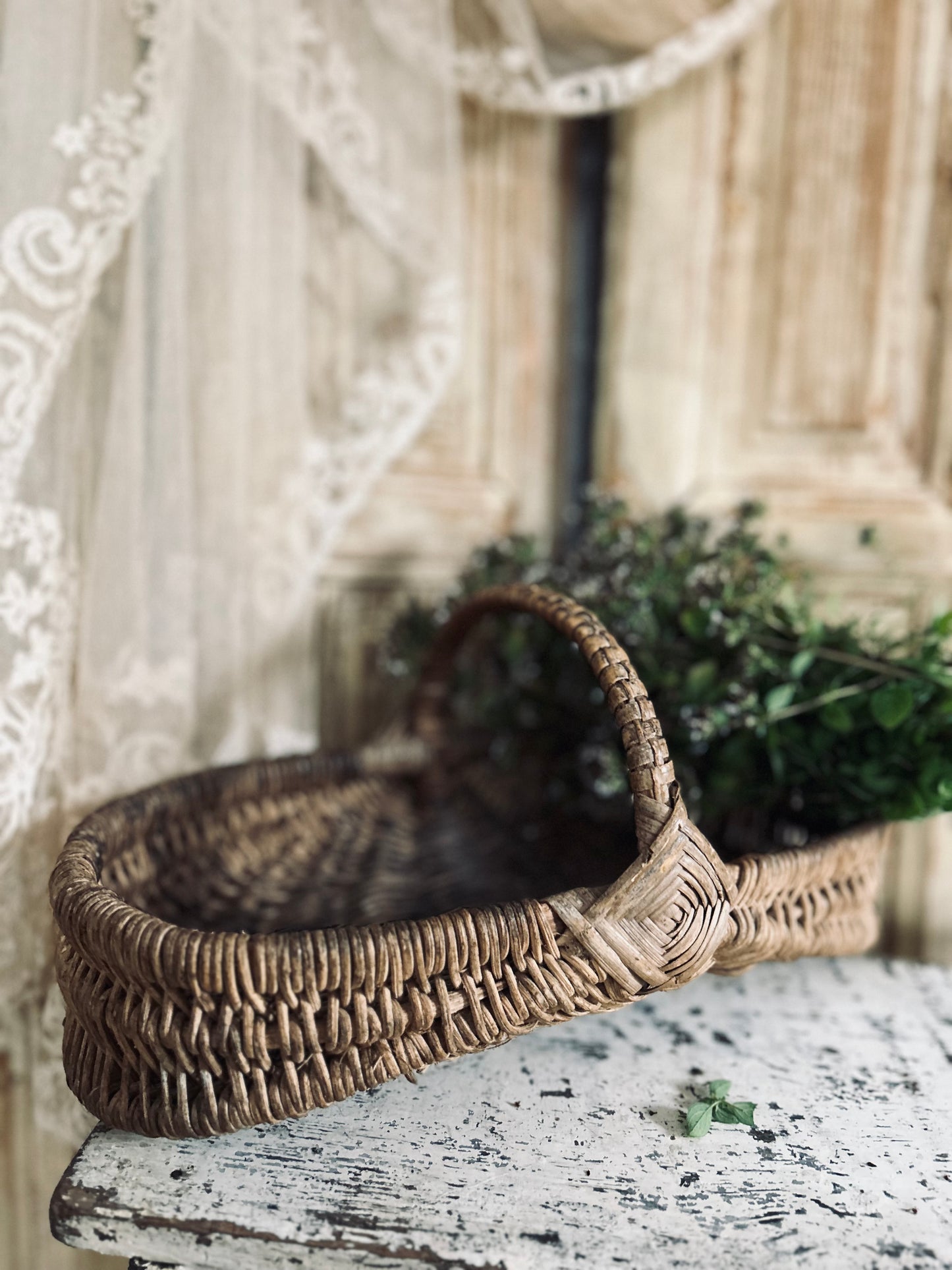 French herb basket