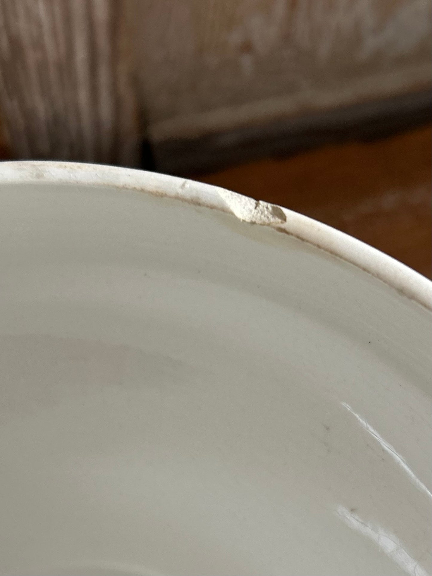 Old white french soupier