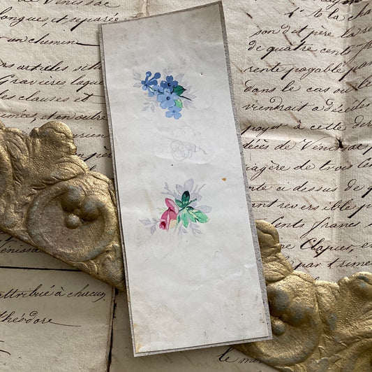 Rose and forgetmenot