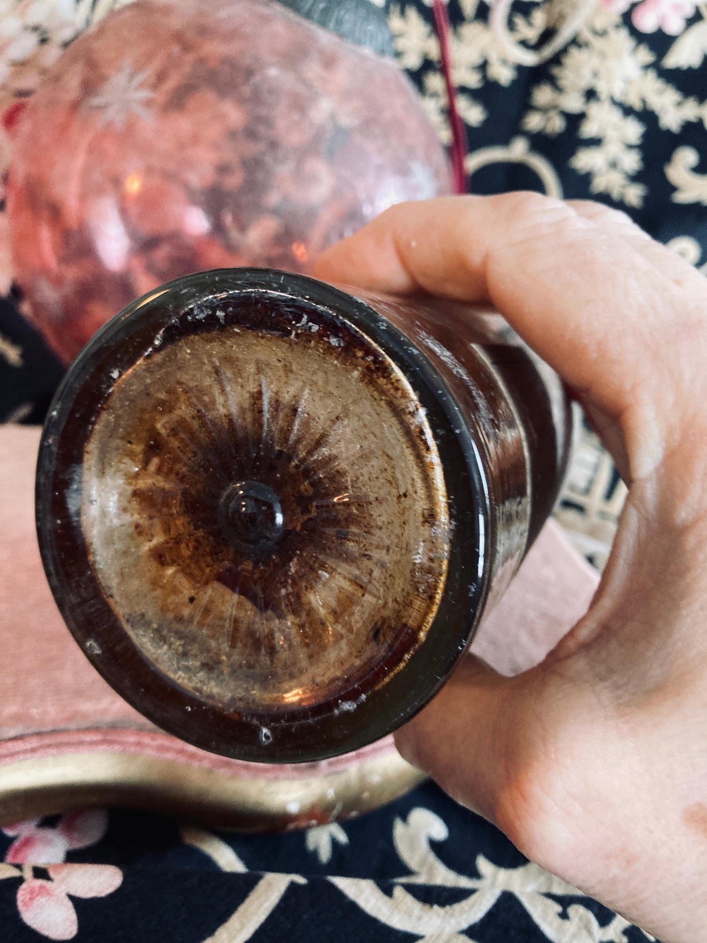 Old french parfum bottle