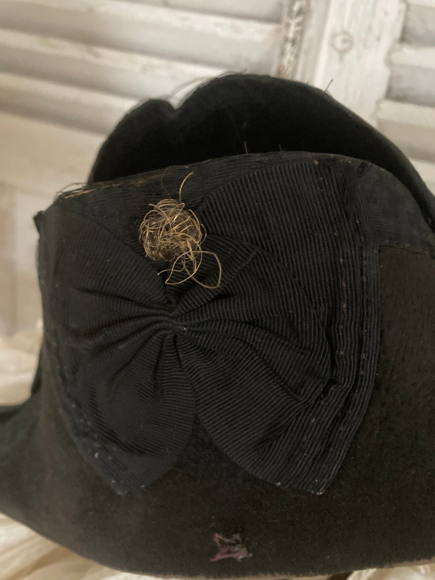 Antique mid shipman hat.