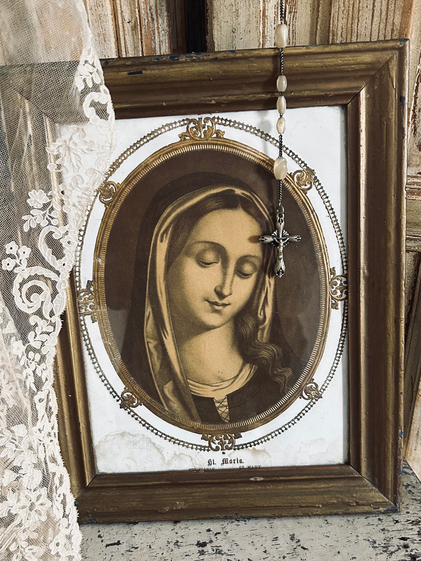 Pair of nineteenth century Religious pictures.